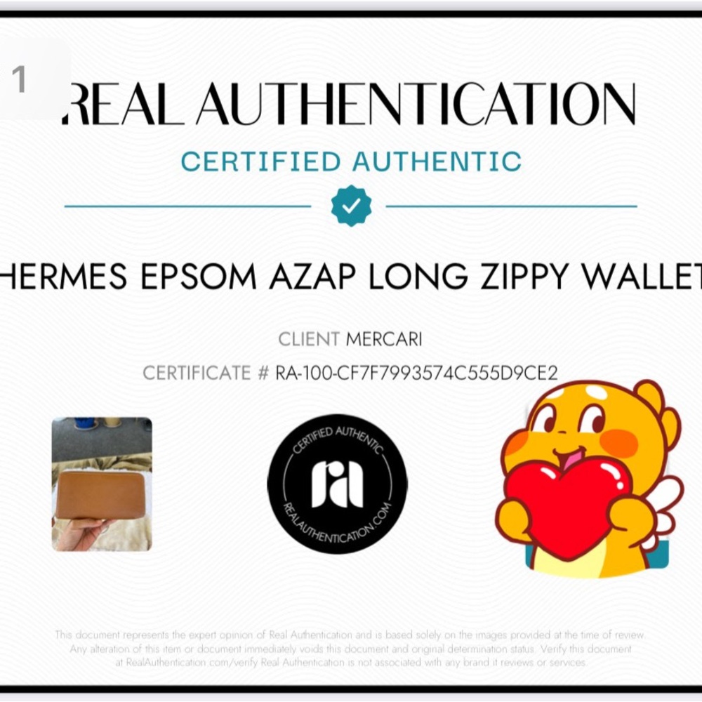 π₯π₯Hermes Azap Silk In Classique Long Wallet COA READYπ₯π₯ - Picture 15 of 15